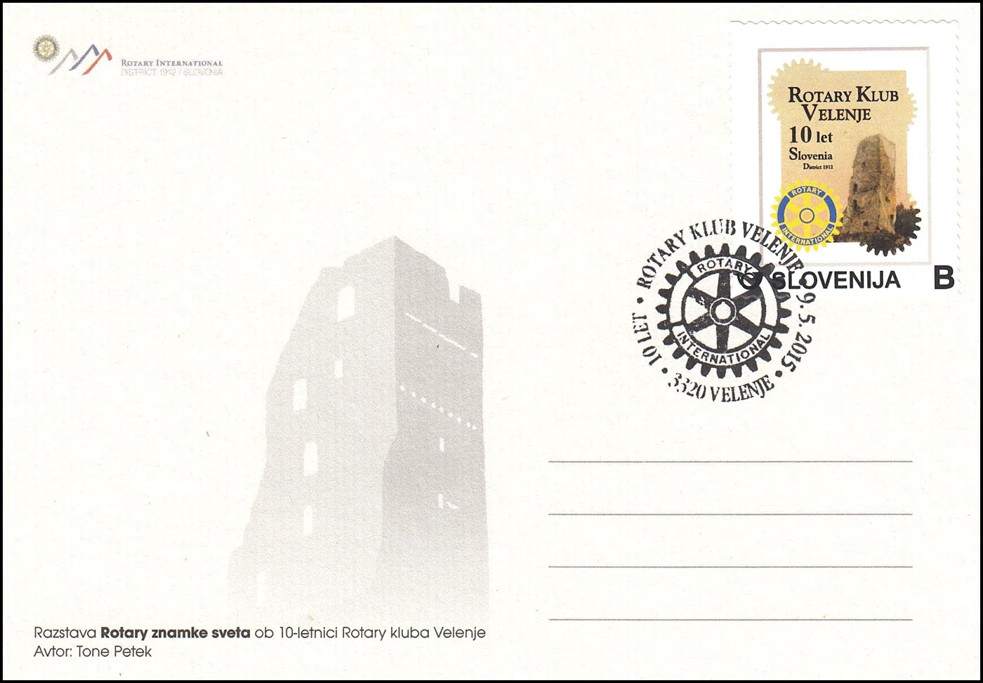 ROTARY KLUB VELENJE 2005 - 2015